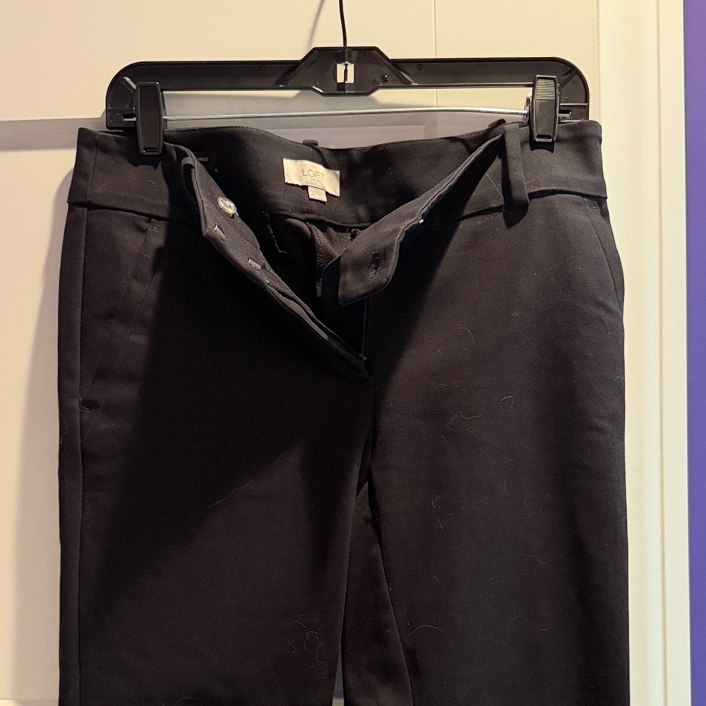 LOFT Classic Black Pants